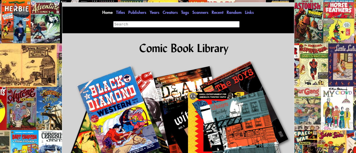 Comic Book Library