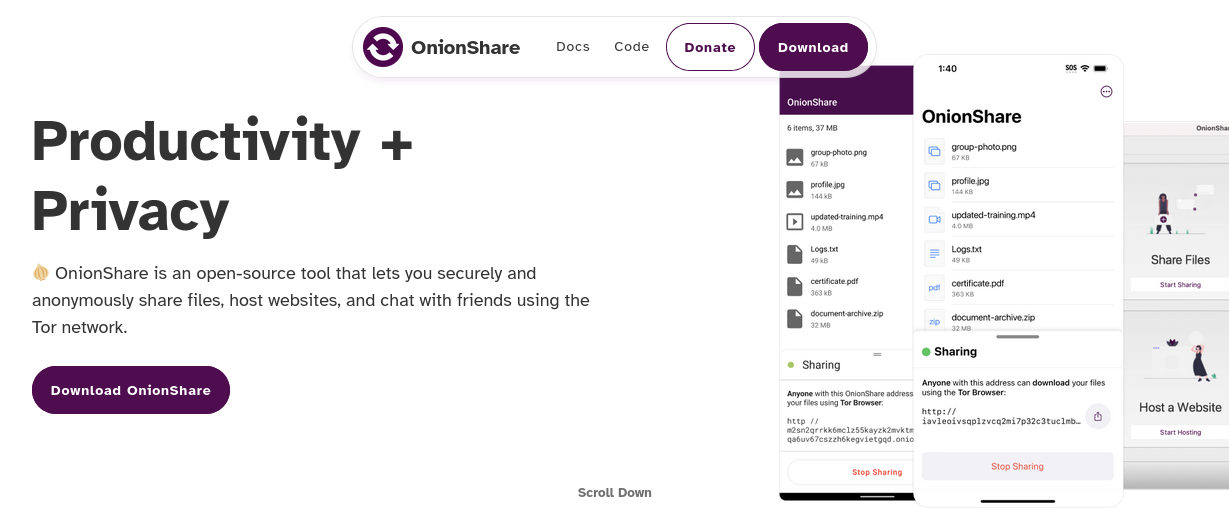 Onionshare